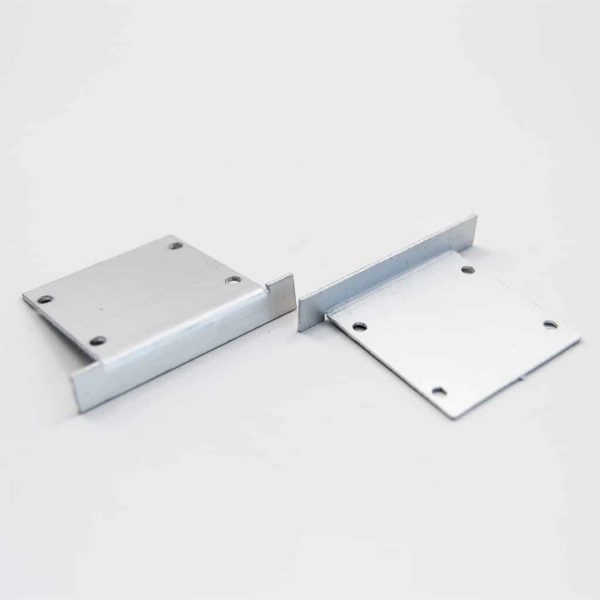 Aluminium End Cap Mat Anodize For Recessed Profile 4040mm Smart