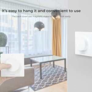 Miboxer Rotating Switch remote control Wall mount White